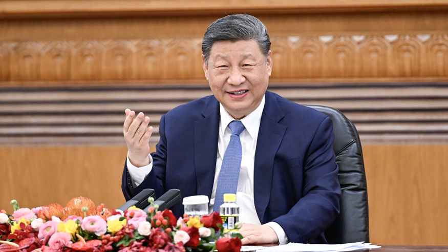 習近平會見國際工商界代表